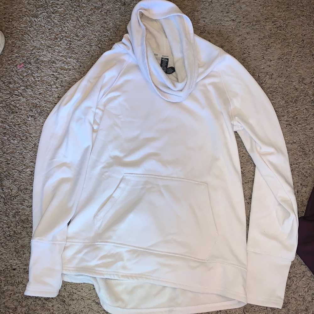 brand RBX. sweatshirt with neck cover. size medium